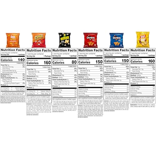 Frito Lay Classic Mix interior view highlighting six flavors for sharing
