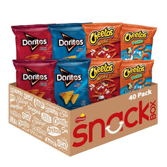 Frito Lay Doritos Cheetos mix pack 40-count on display for easy pantry stocking