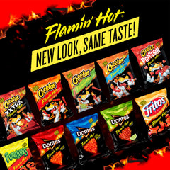 Frito-Lay Doritos Chile Limon Dinamita: zesty chili-lime crunch in portable pack.