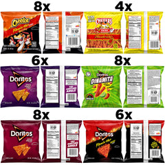 Frito-Lay Doritos Spicy Nacho: bold heat and cheesy kick in convenient single-serve.