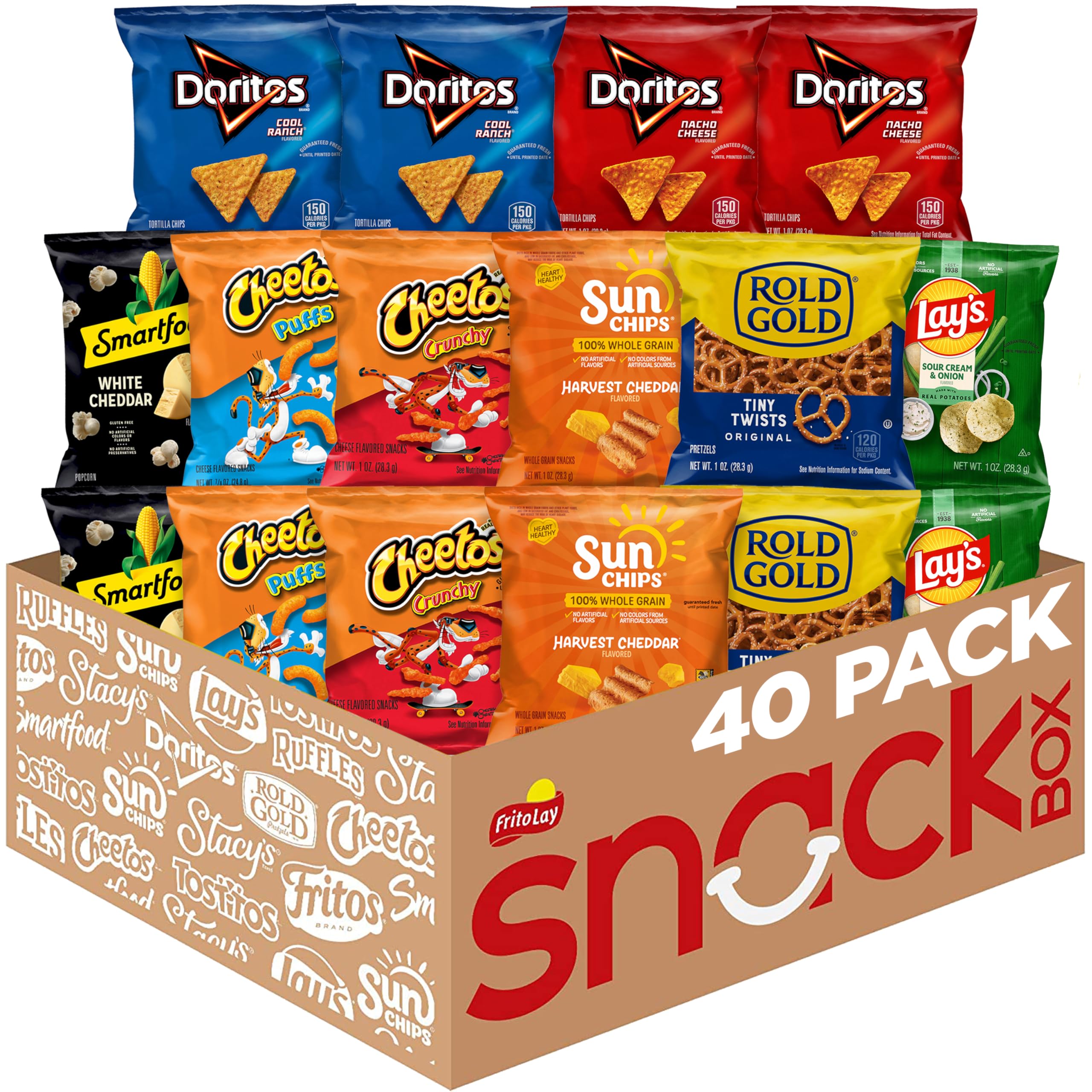 Frito-Lay Fun Times Mix front view for easy family snacking
