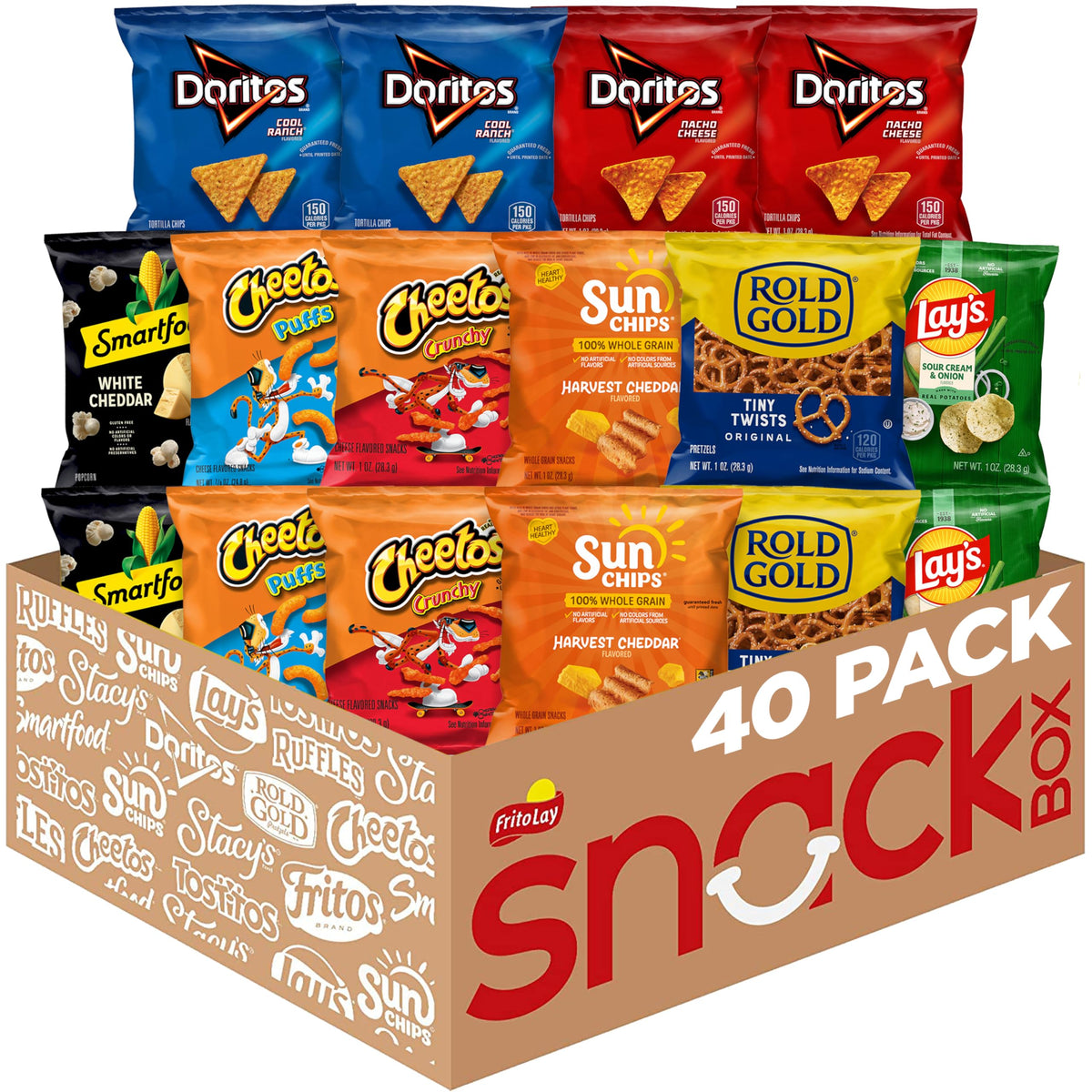 Frito-Lay Fun Times Mix front view for easy family snacking