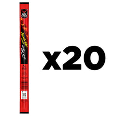 Jack Link's Flamin' Hot sticks close-up with visible spices and smoky notes