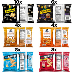 Frito Lay Popped and Crisps Mix lunch-box friendly snacks on the go.