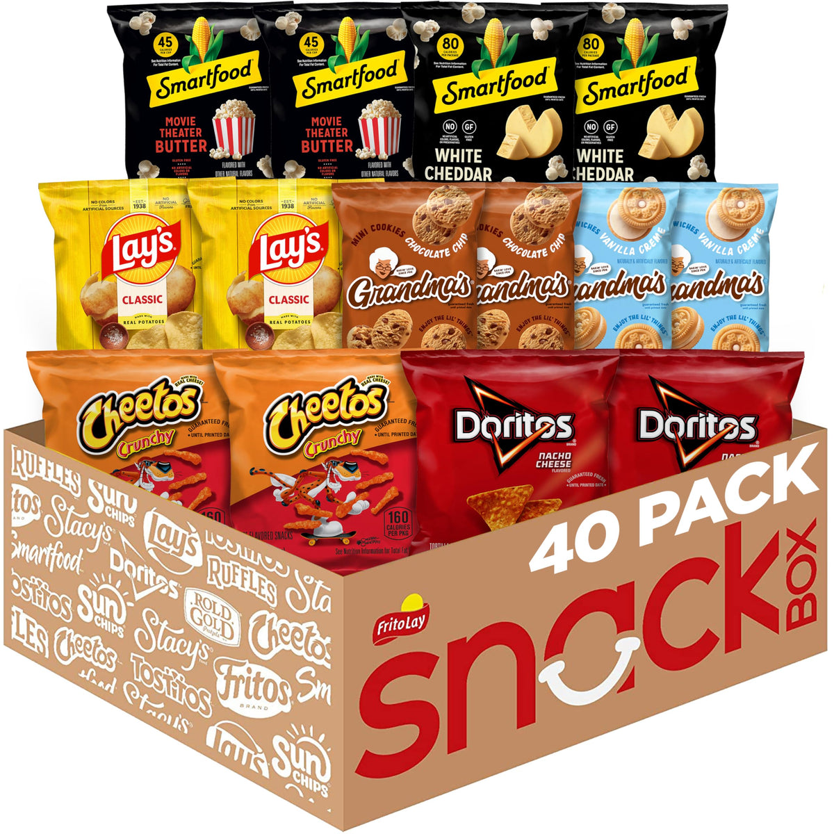Frito-Lay Ultimate Snacktime Mix Doritos Nacho Cheese bag for quick savory energy