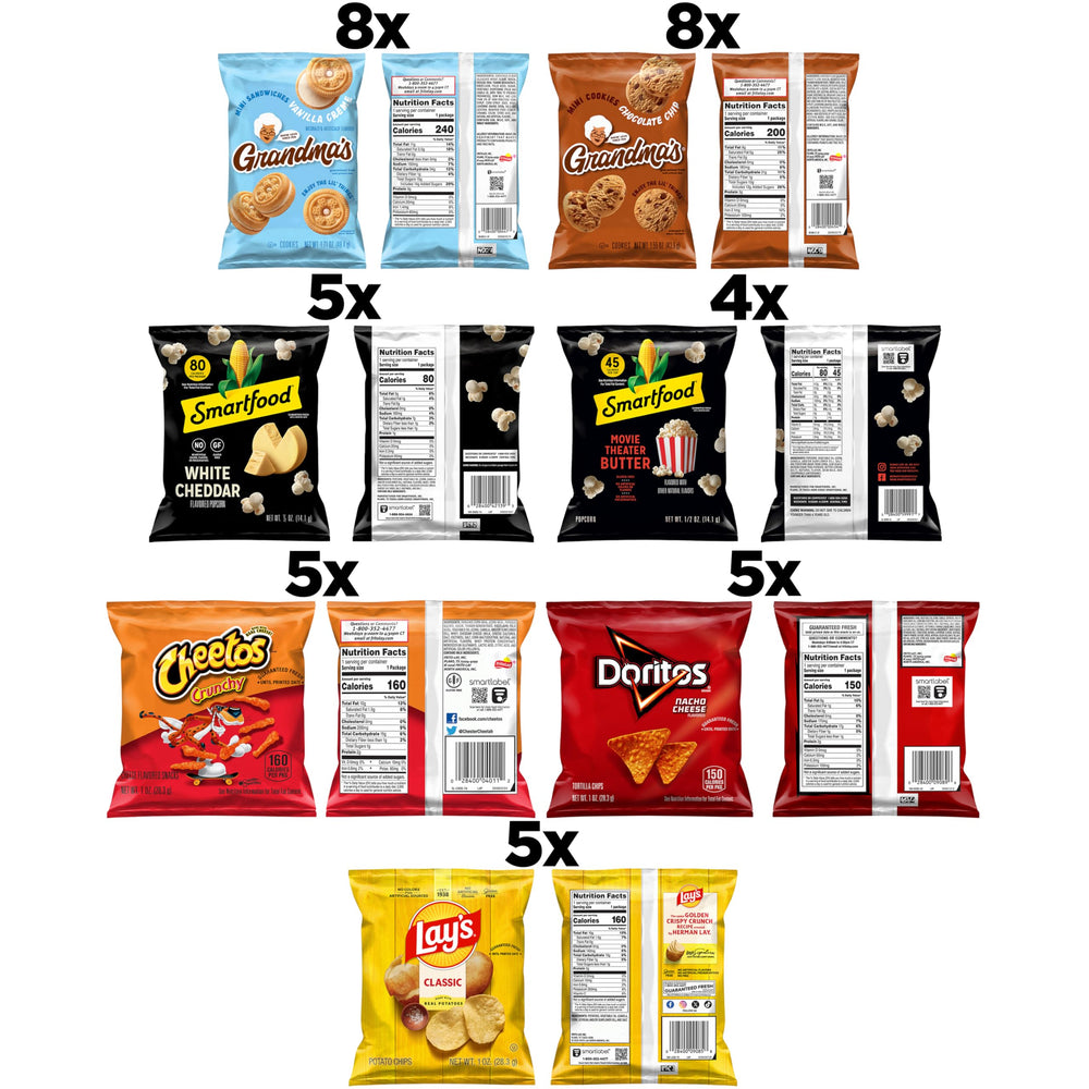 Frito-Lay Ultimate Snacktime Mix Lay's Classic bag for familiar, easy snacking at work