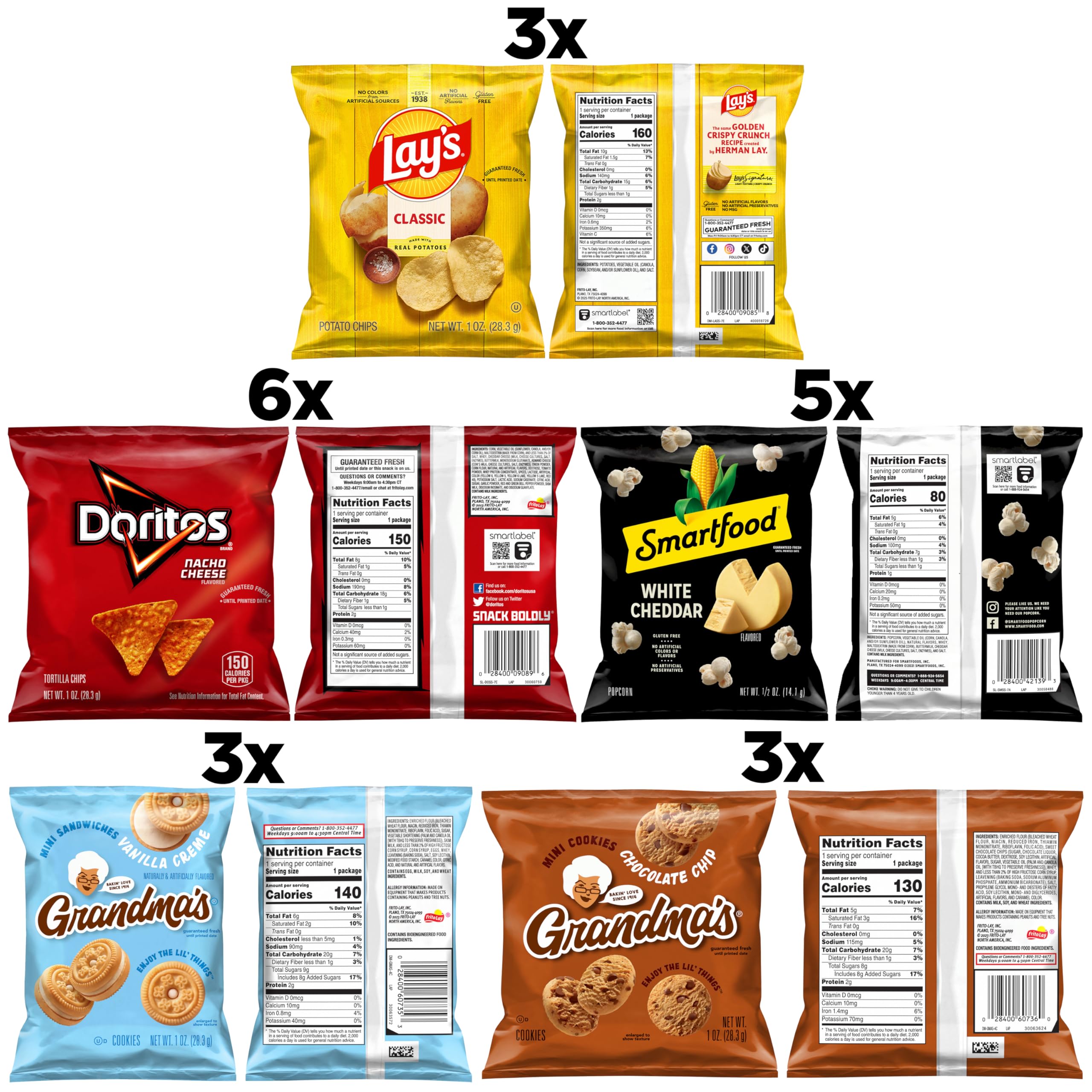 Frito-Lay Smartfood White Cheddar popcorn light and flavorful snack