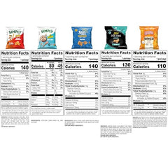 Variety snacks display highlighting quick, desk-friendly options