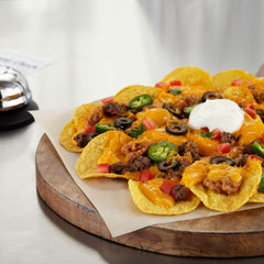 Frito Lay Tostitos snack cups and chips, ready-to-serve for parties or picnics.