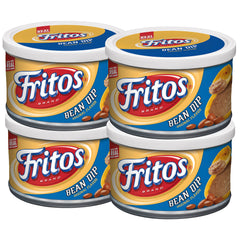Fritos Bean Dip straight pack multi-cans showing convenient, shareable snack