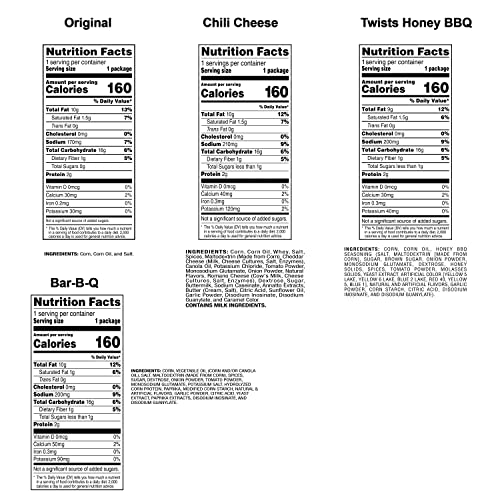 Fritos Chili Cheese 1oz bag highlights bold flavor for party snacking.