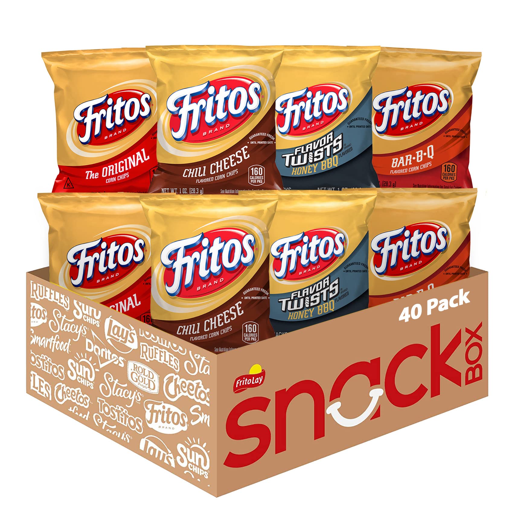 Fritos Original 1oz bag in the variety pack for on-the-go snacking.