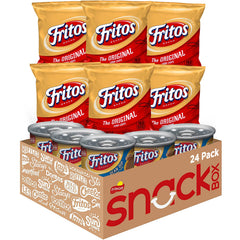 Fritos Original chips in 1oz bags for quick grab-and-go snacking.