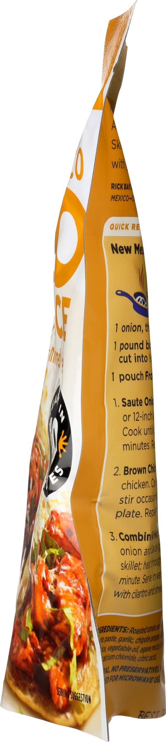 Frontera Non-GMO Project Verified chipotle and garlic sauce.