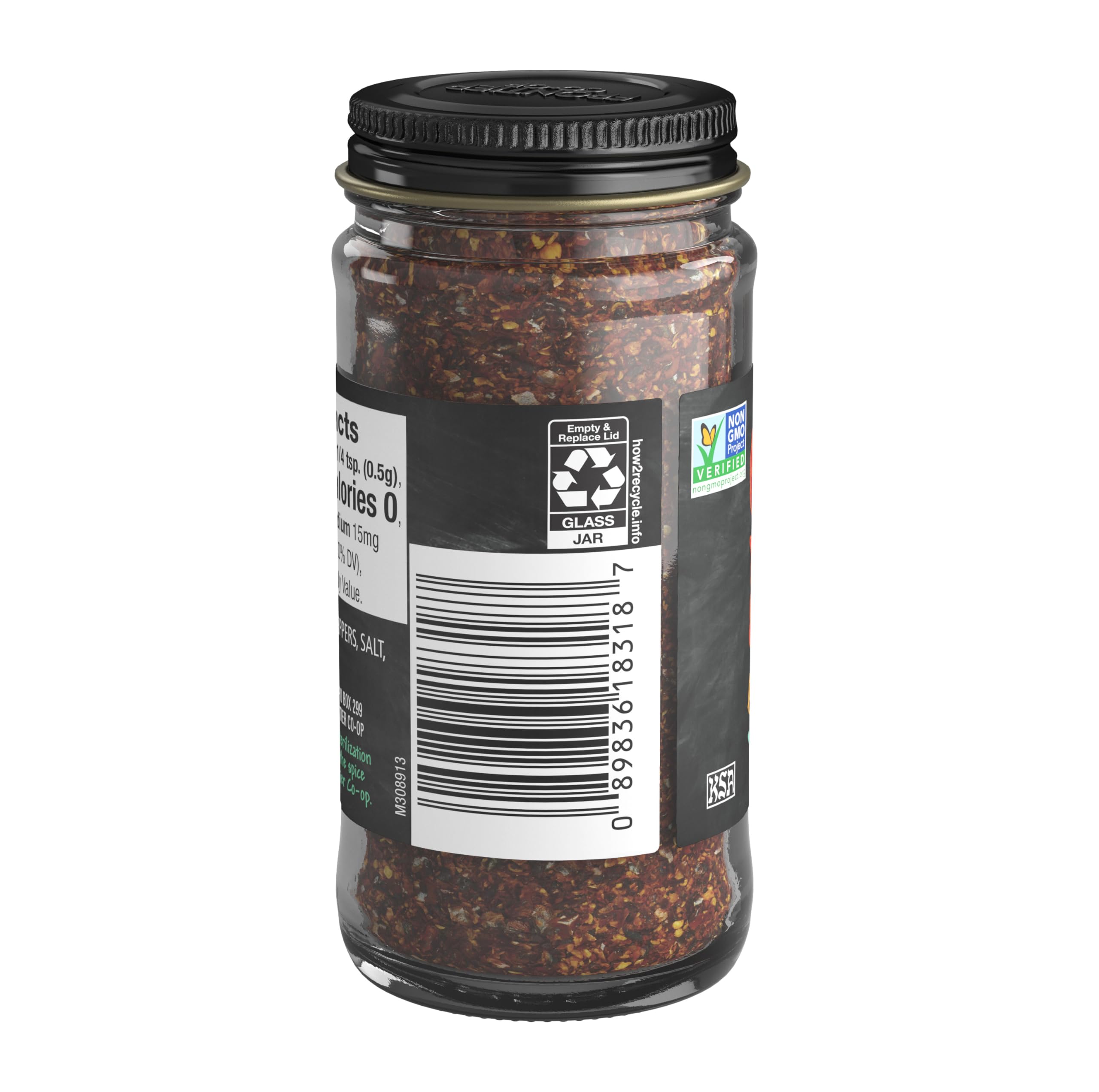 Closeup of Frontier Aleppo Pepper crushed flakes with bright aroma for marinades