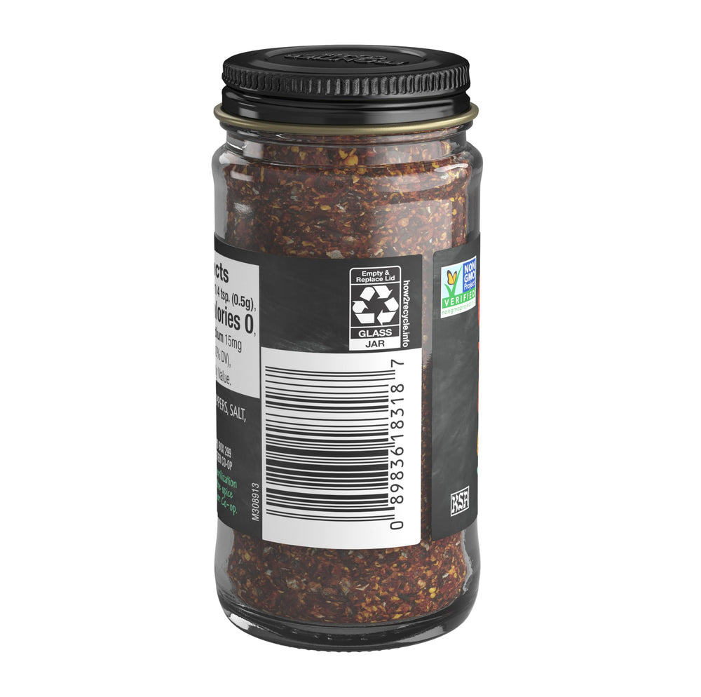 Closeup of Frontier Aleppo Pepper crushed flakes with bright aroma for marinades