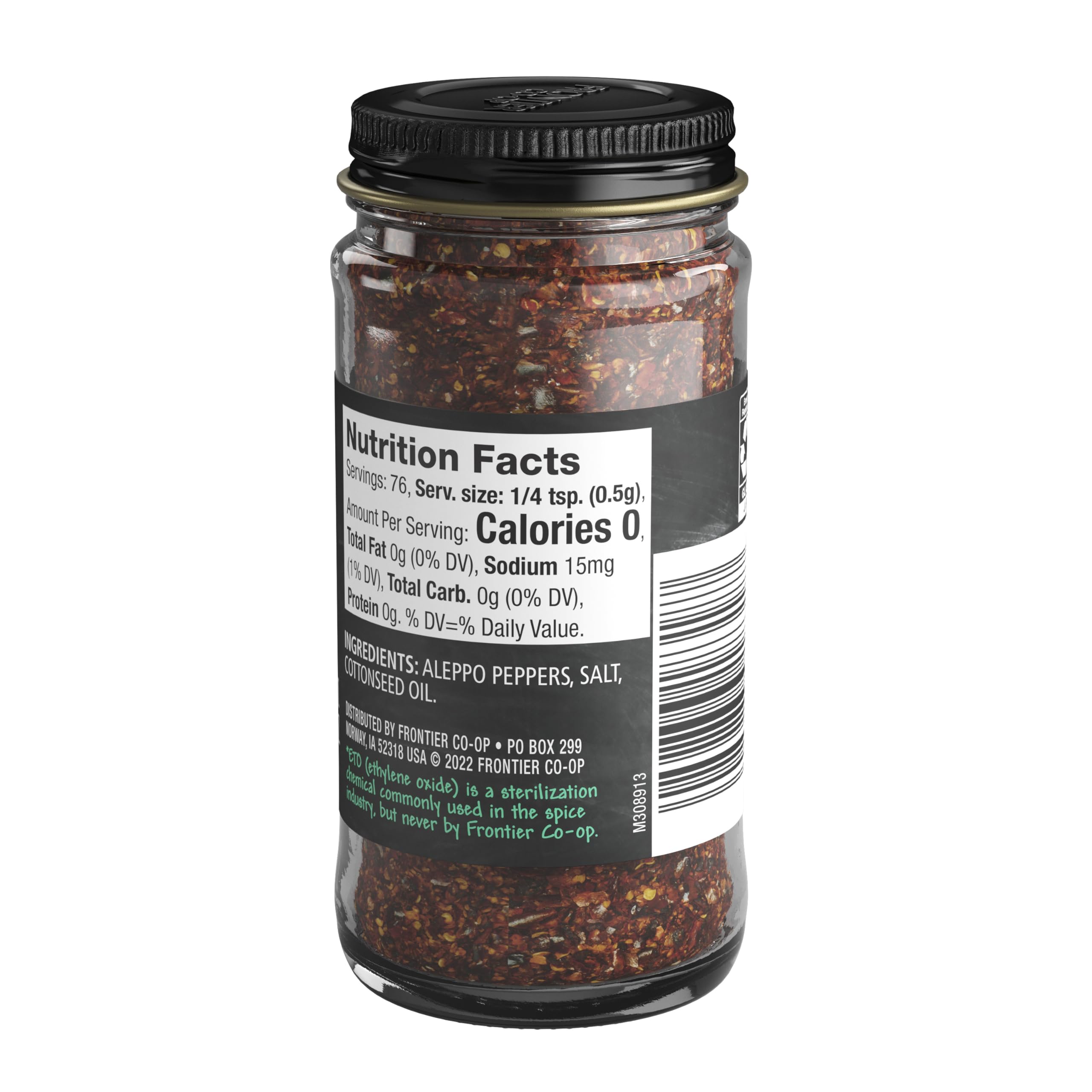 Frontier Aleppo Pepper crushed spice jar ready for versatile seasoning