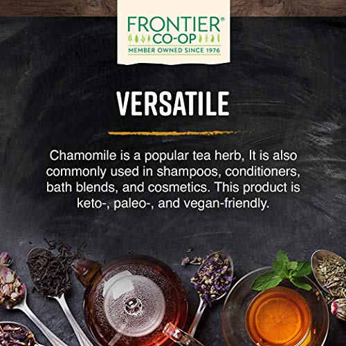 Frontier Chamomile Flowers body-care ingredient loose dried blooms for recipes.