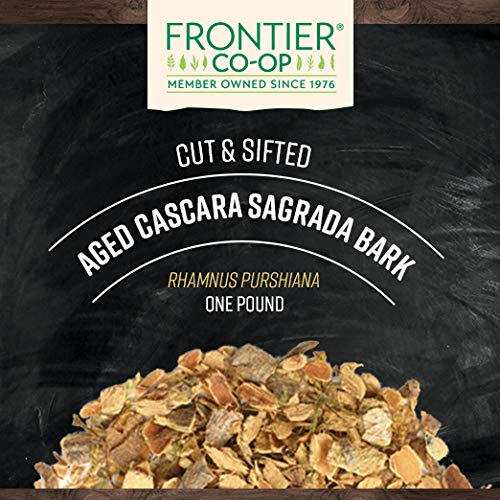 Aged buckthorn bark 1 lb from Frontier Co-op