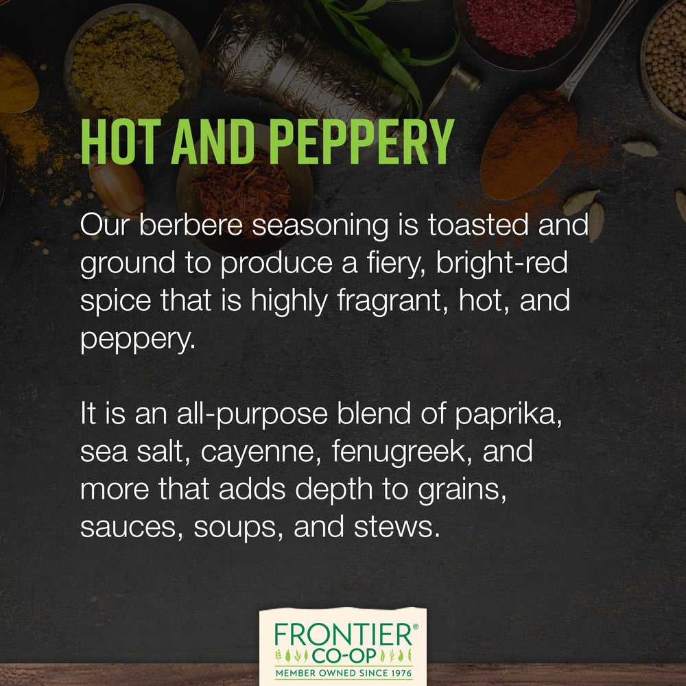 Berbere seasoning on a dish elevating vegetables with peppery notes