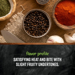 Non-irradiated, kosher-certified Frontier peppercorns ensure trusted quality