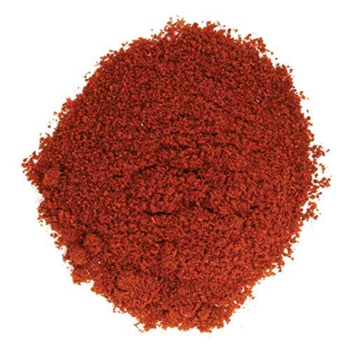 Bulk spice rack displaying Frontier Co-op Spanish paprika