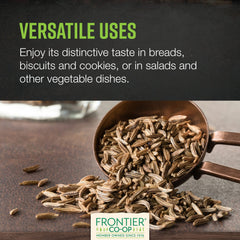 Frontier Co-op caraway seed in a dish for vegetables.