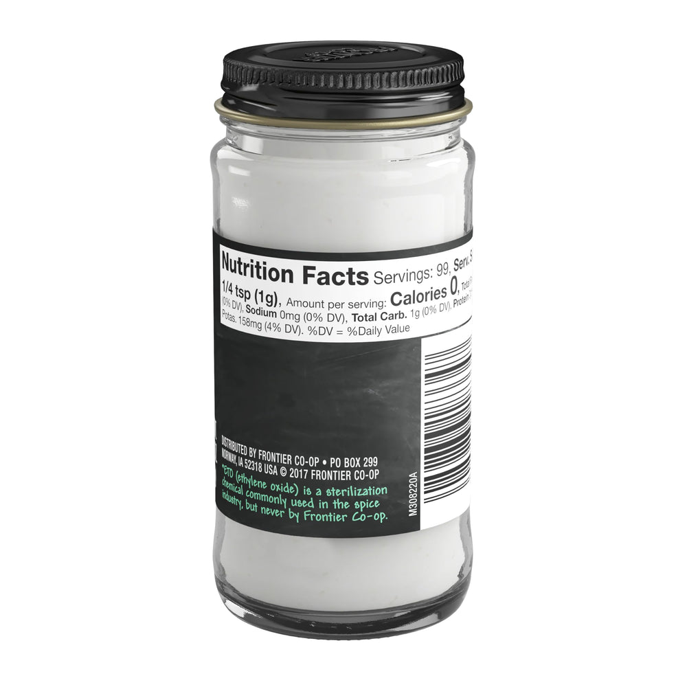 Frontier Co-op Cream of Tartar candy-stabilizer for smoother confections.