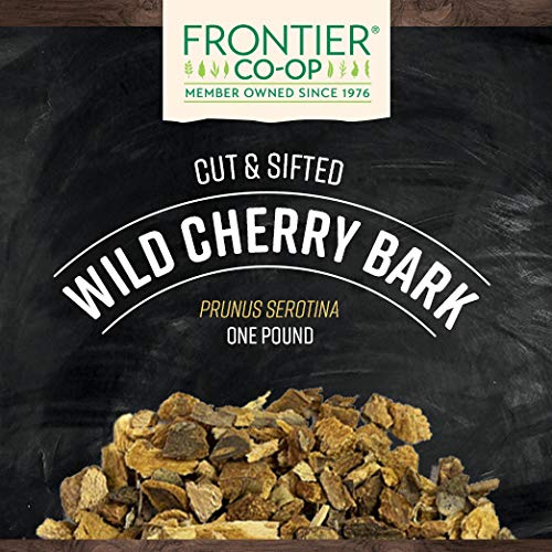 Frontier Co-op cut and sifted cherry bark serves as a flavorful tea base.