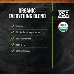 Frontier Co-op Everything Blend on bagels adds savory flavor boost