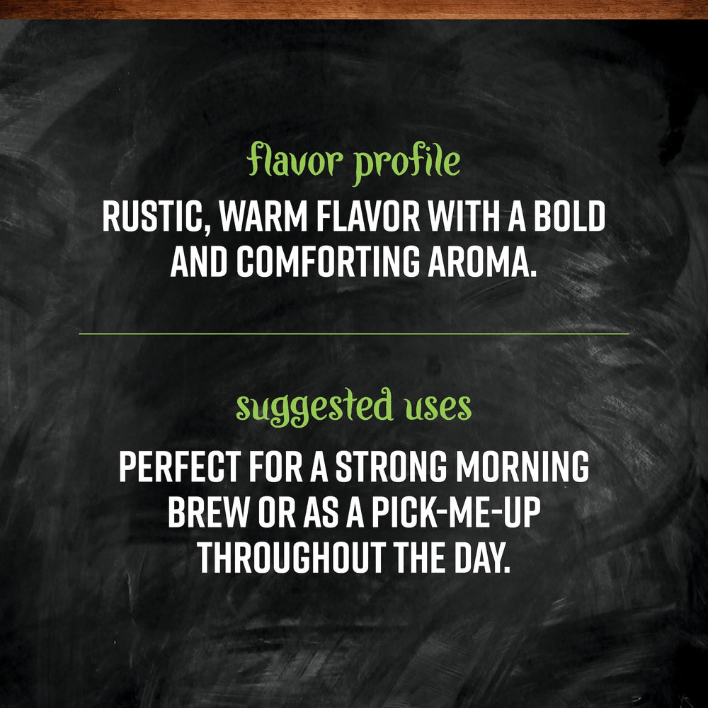 Frontier Co-op Fair Trade seal on Irish Breakfast Tea