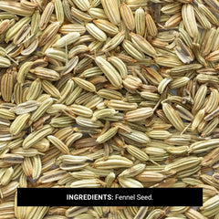 Frontier Co-op fennel seed mild sweet flavor ideal for baked goods and grains.