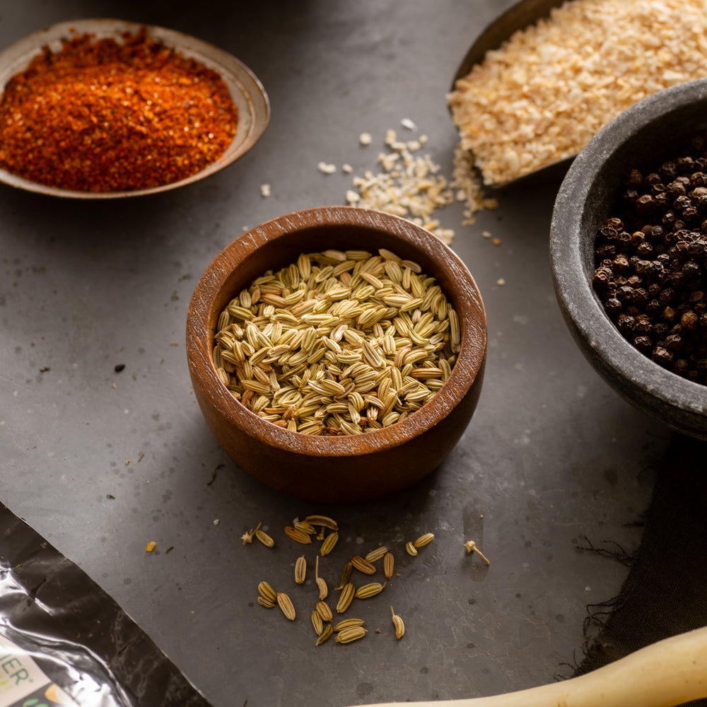 Frontier Co-op fennel seed sustainably sourced from growers.