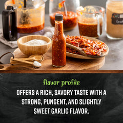 Frontier Co-op garlic granules in a round pack for convenient use.