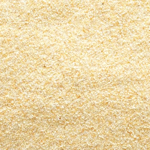 Frontier Co-op Garlic Granules sprinkled over sauce for depth.