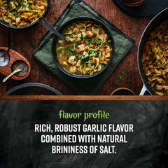 Frontier Co-op garlic salt with parsley seasoning roasted meats and vegetables.