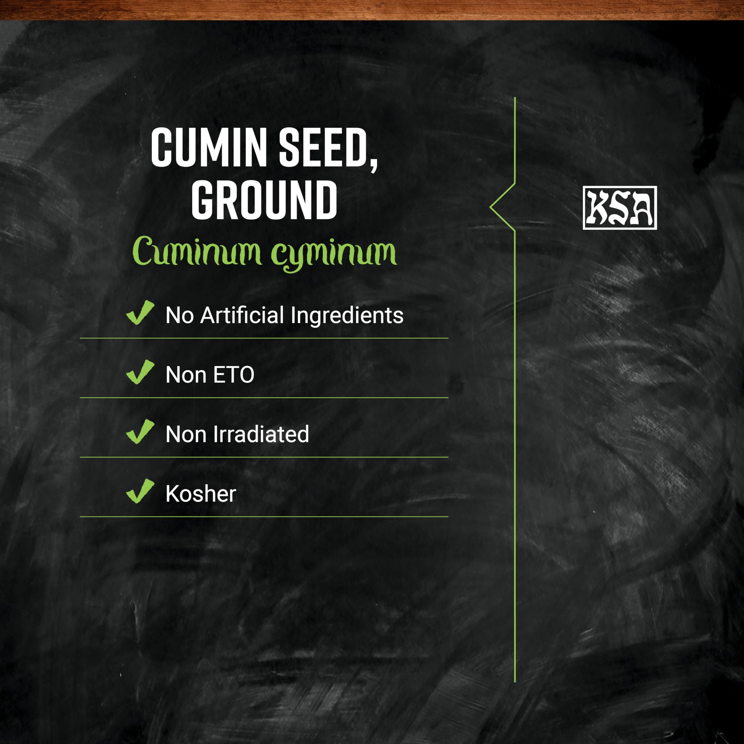Frontier Co-op ground cumin measuring spoon ready for precise seasoning.