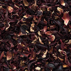 Frontier Co-op hibiscus tea blend idea - caffeine-free flavor enhancer.