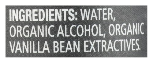 Frontier Co-op Indonesian Vanilla Extract label closeup highlights regenerative organic quality.