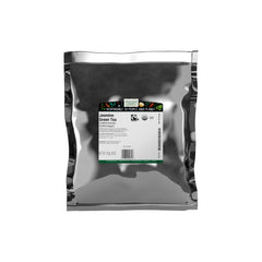 Frontier Co-op Jasmine Green Tea loose leaves release floral aroma and flavor.