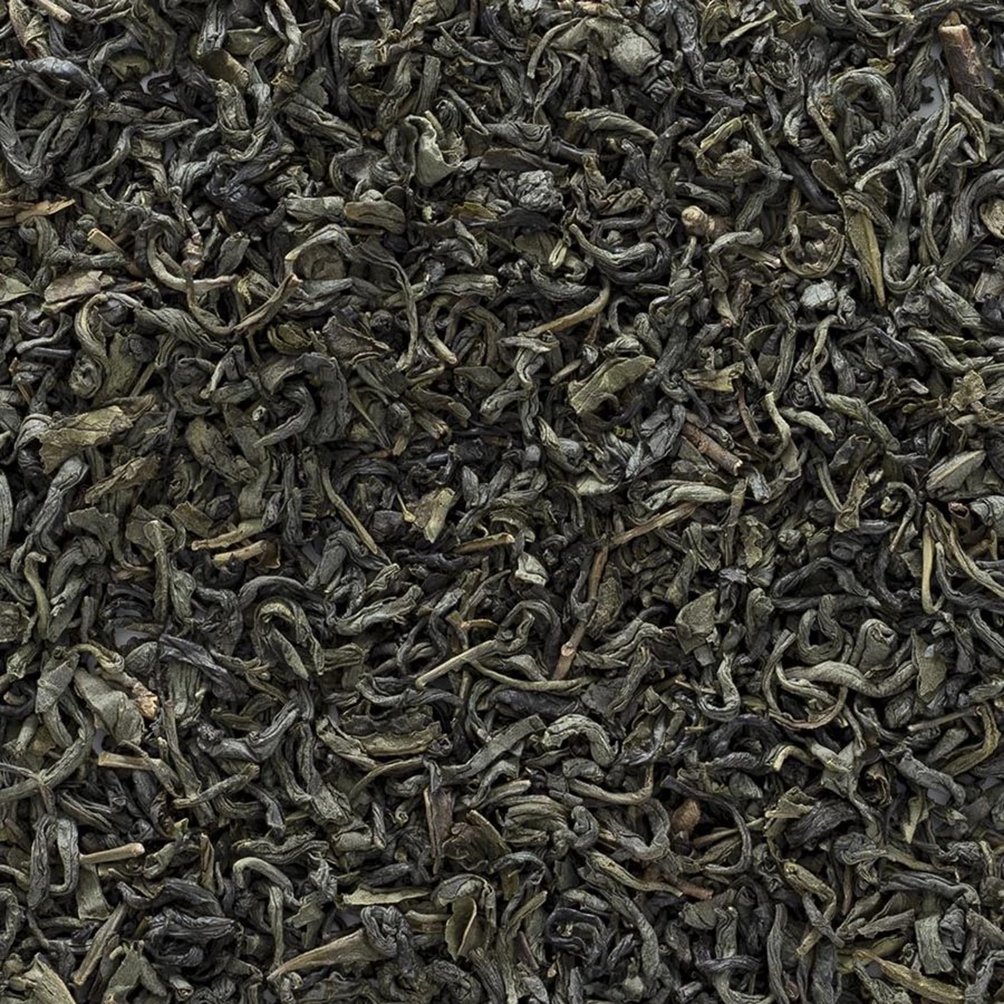 Frontier Co-op Jasmine Green Tea steeping yields fresh vegetal notes in a cup.