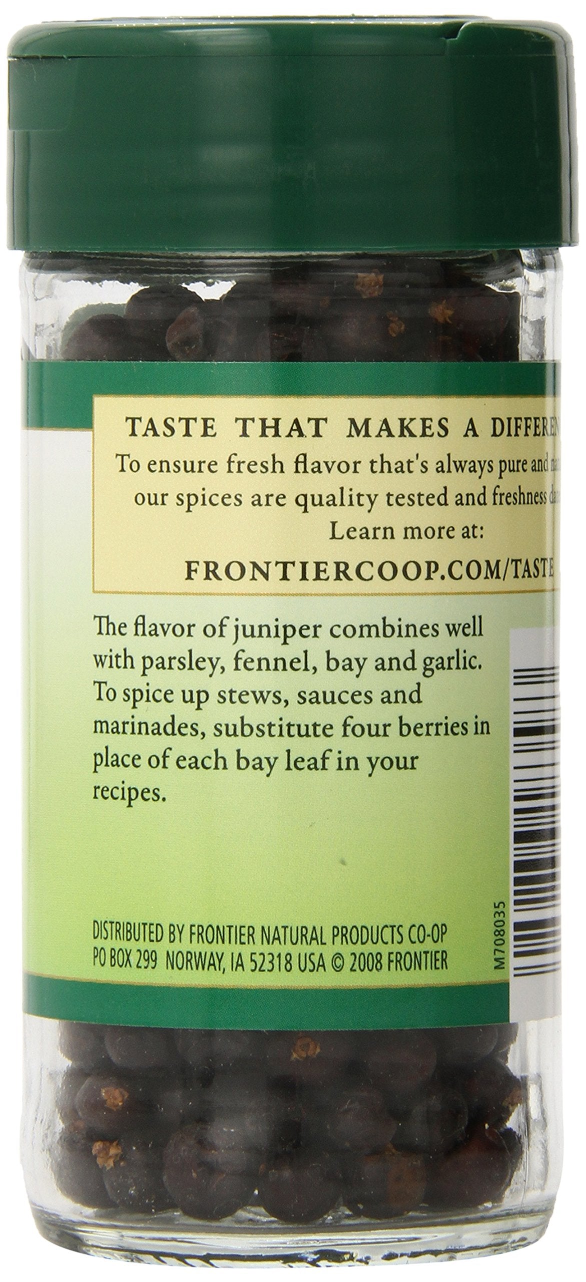 Frontier Co-op juniper berries dry-spice-mix image shows versatile flavor for braises.
