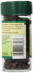 Frontier Co-op juniper berries packaging shot suggests sustainable sourcing and quality.