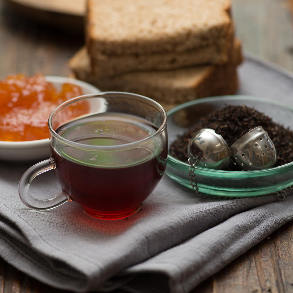 Frontier Co-op kosher certification label on Irish Breakfast Tea