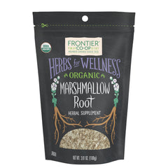 Frontier Co-op marshmallow root cut and sifted for tea infusion