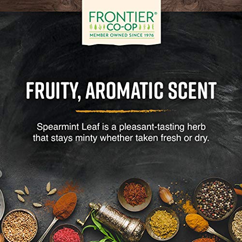 Frontier Co-op mentha spicata leaves add bright flavor to lamb and fish.