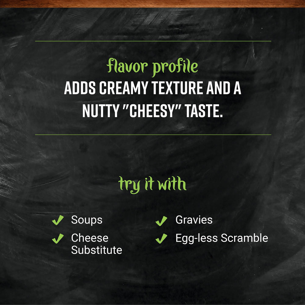 Frontier Co-op nooch on pasta enhances umami with a parmesan-like finish.