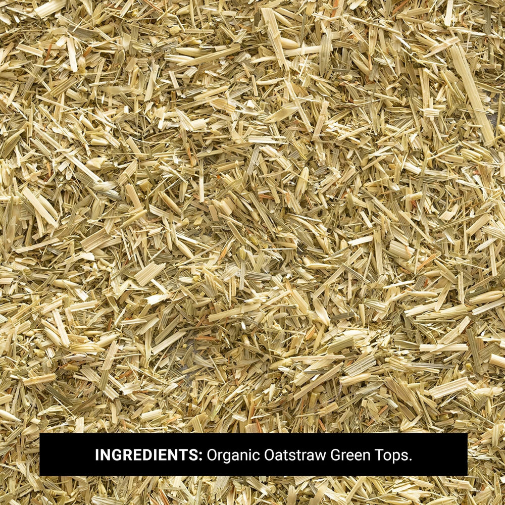 Frontier Co-op oatstraw greens used as a cosmetic ingredient.