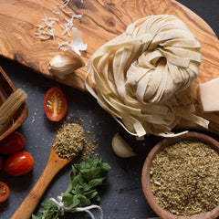 Frontier Co-op Oregano used in pizza sauce for rich Mediterranean flavor.
