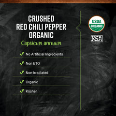 Frontier Co-op crushed red chili peppers with dried, ready-to-use flakes